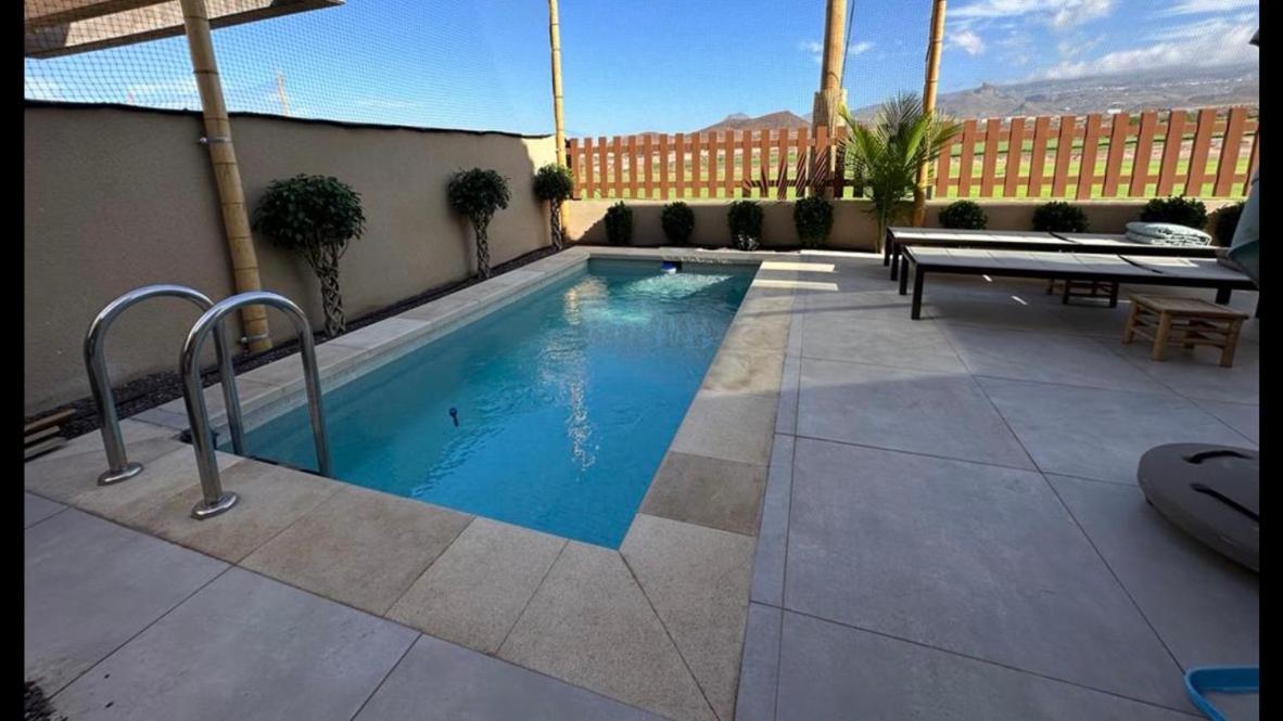 Golf Tenerife South XX Wheel Accessible Shower XX Free Wifi XX Private Pool 30 Degrees XX Two Terraces 30M2X60M2 Xxfree Parking XX Mountain View XX Flatscreen 65 Inch XX San Miguel de Abona Eksteriør bilde