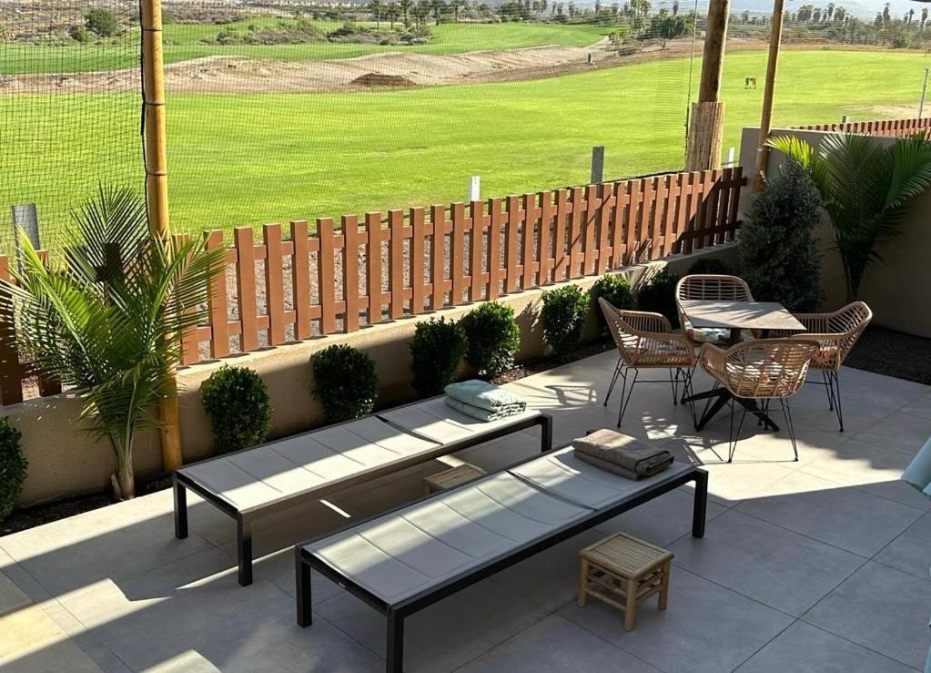 Golf Tenerife South XX Wheel Accessible Shower XX Free Wifi XX Private Pool 30 Degrees XX Two Terraces 30M2X60M2 Xxfree Parking XX Mountain View XX Flatscreen 65 Inch XX San Miguel de Abona Eksteriør bilde